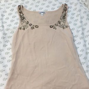 Express jeweled tank top